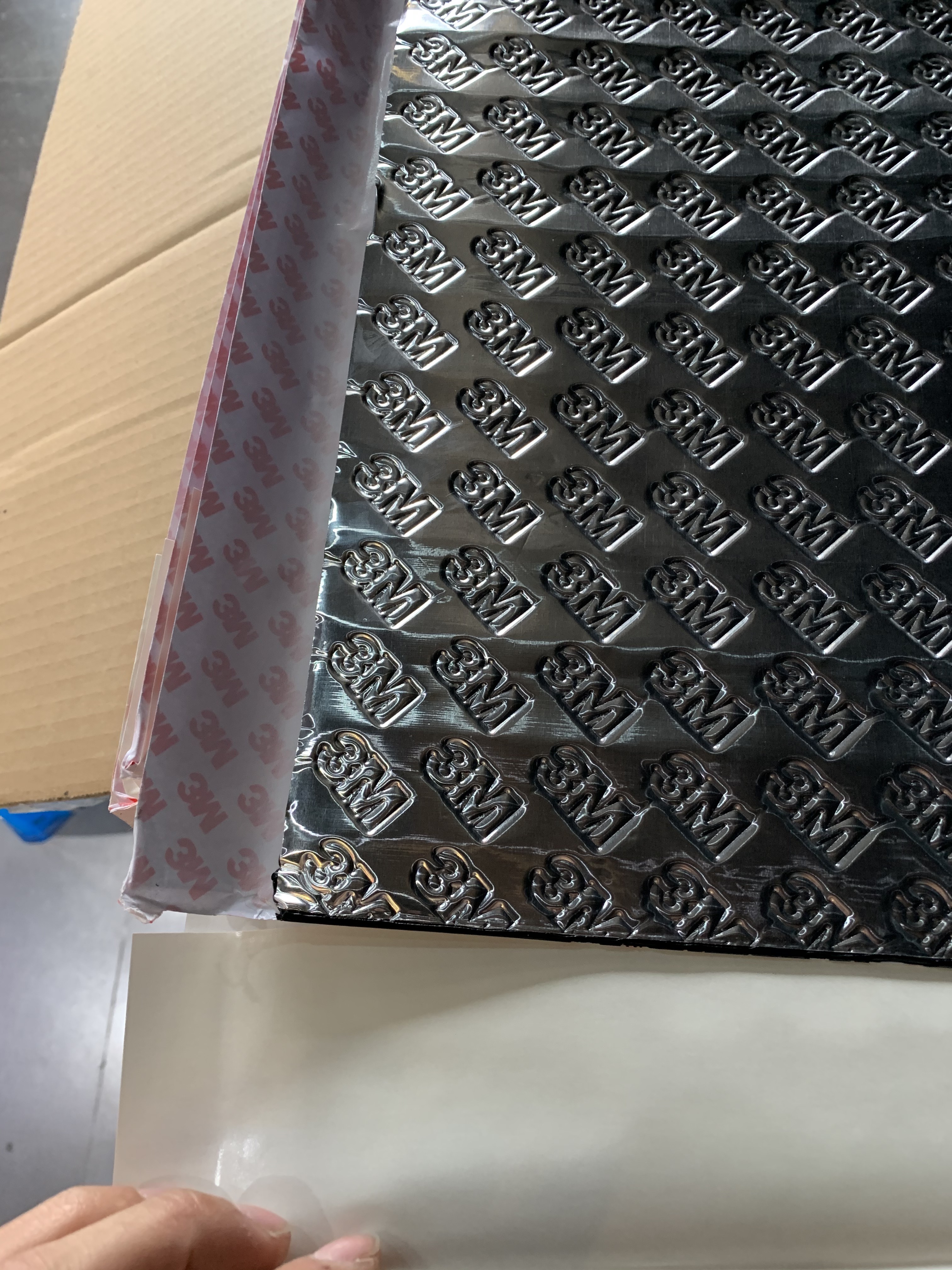 奔驰GLC前轮隔音降噪，隔音认准3M