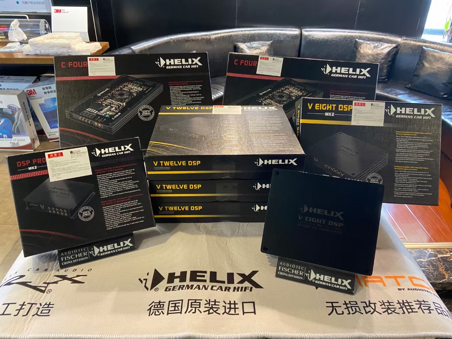 想听好声音，重庆找圣听

音响界里面称之为艺术品的DSP功放——德国🇩🇪喜力士
新到货5款喜力士功放，预订了的老板们可以来预约安装了[握手][握手][握手]