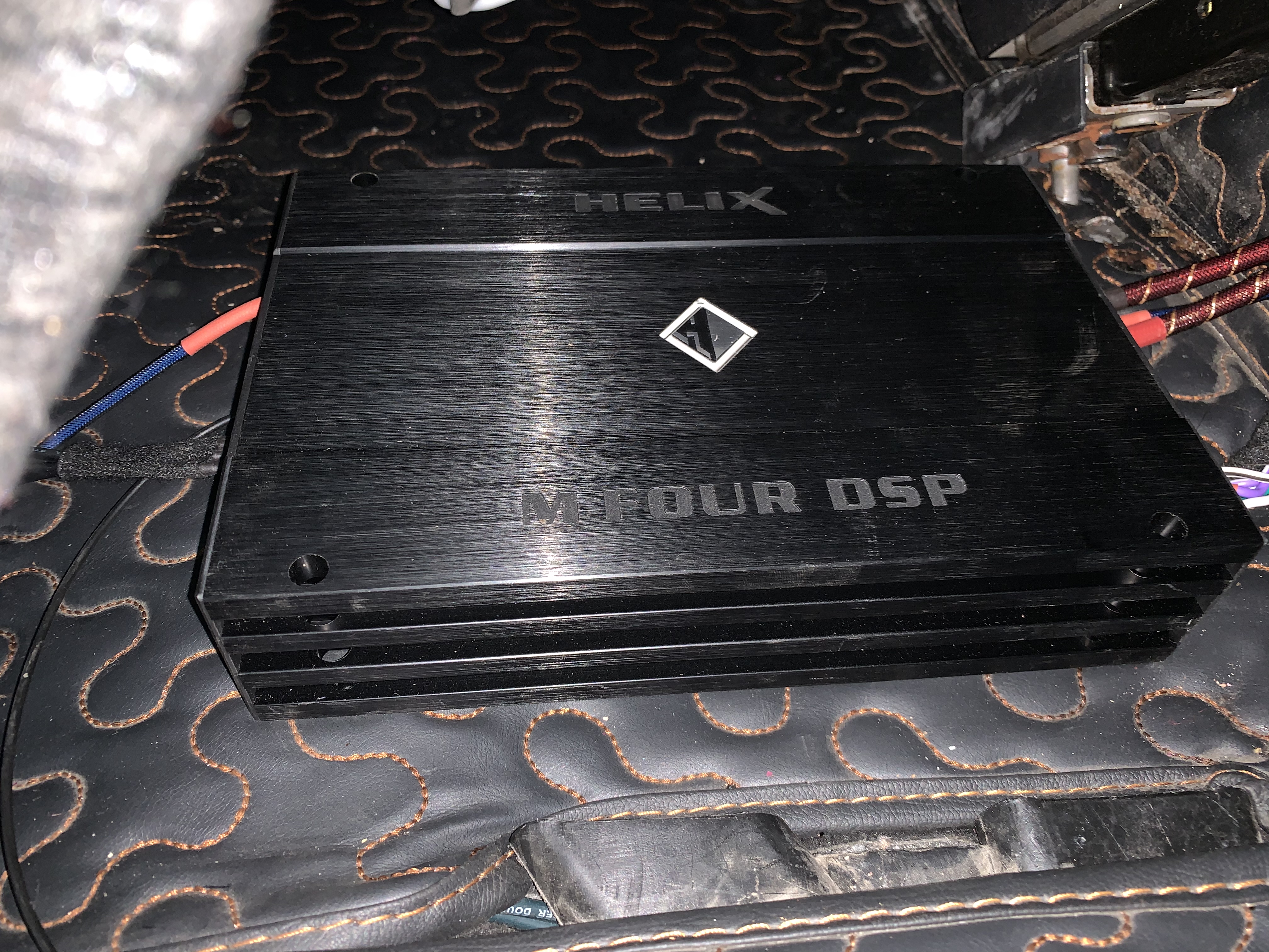 日产天籁，德国喜力士M FOUR DSP 安装完成