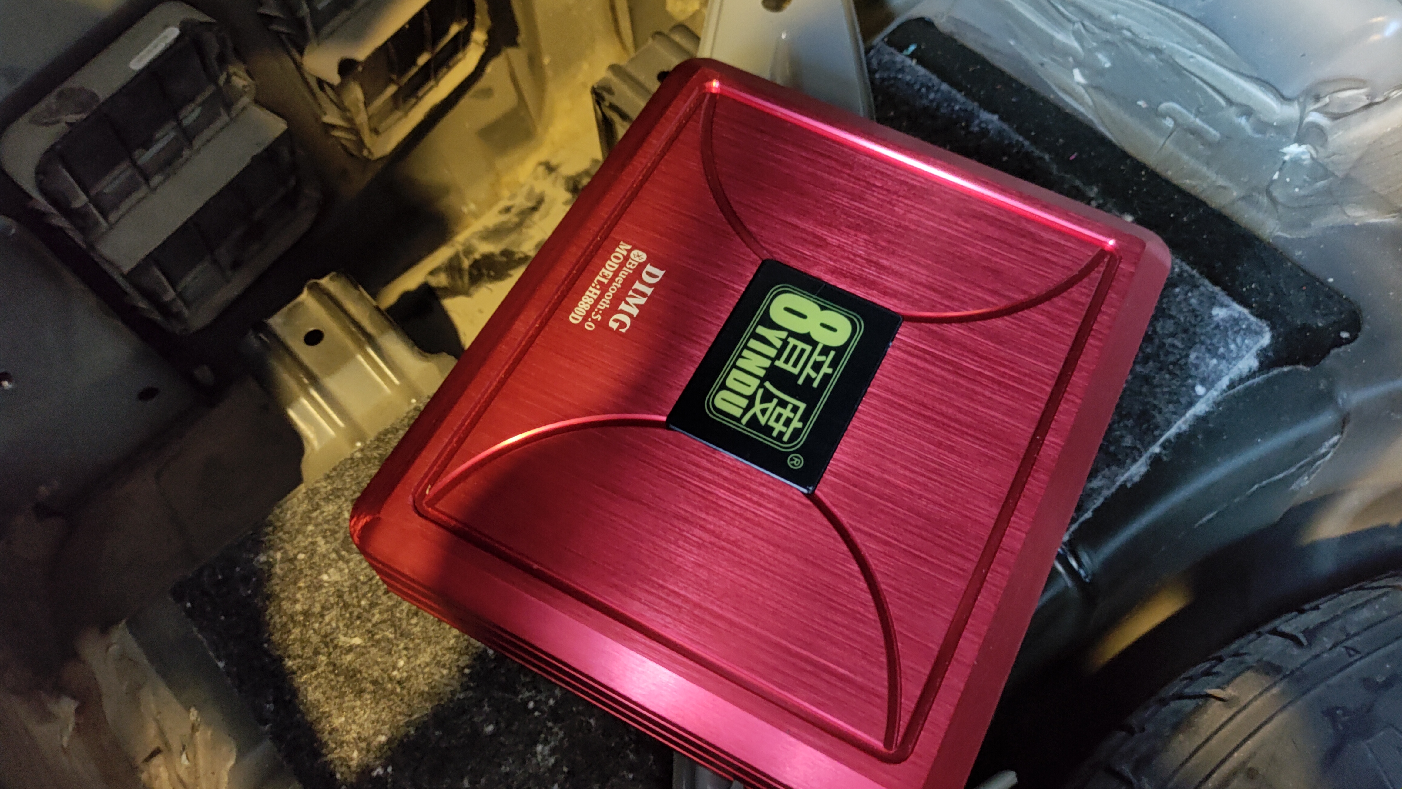 英菲尼迪Q70原车BOS音响无损升级880DSP处理器/劲浪BP20箱体炮