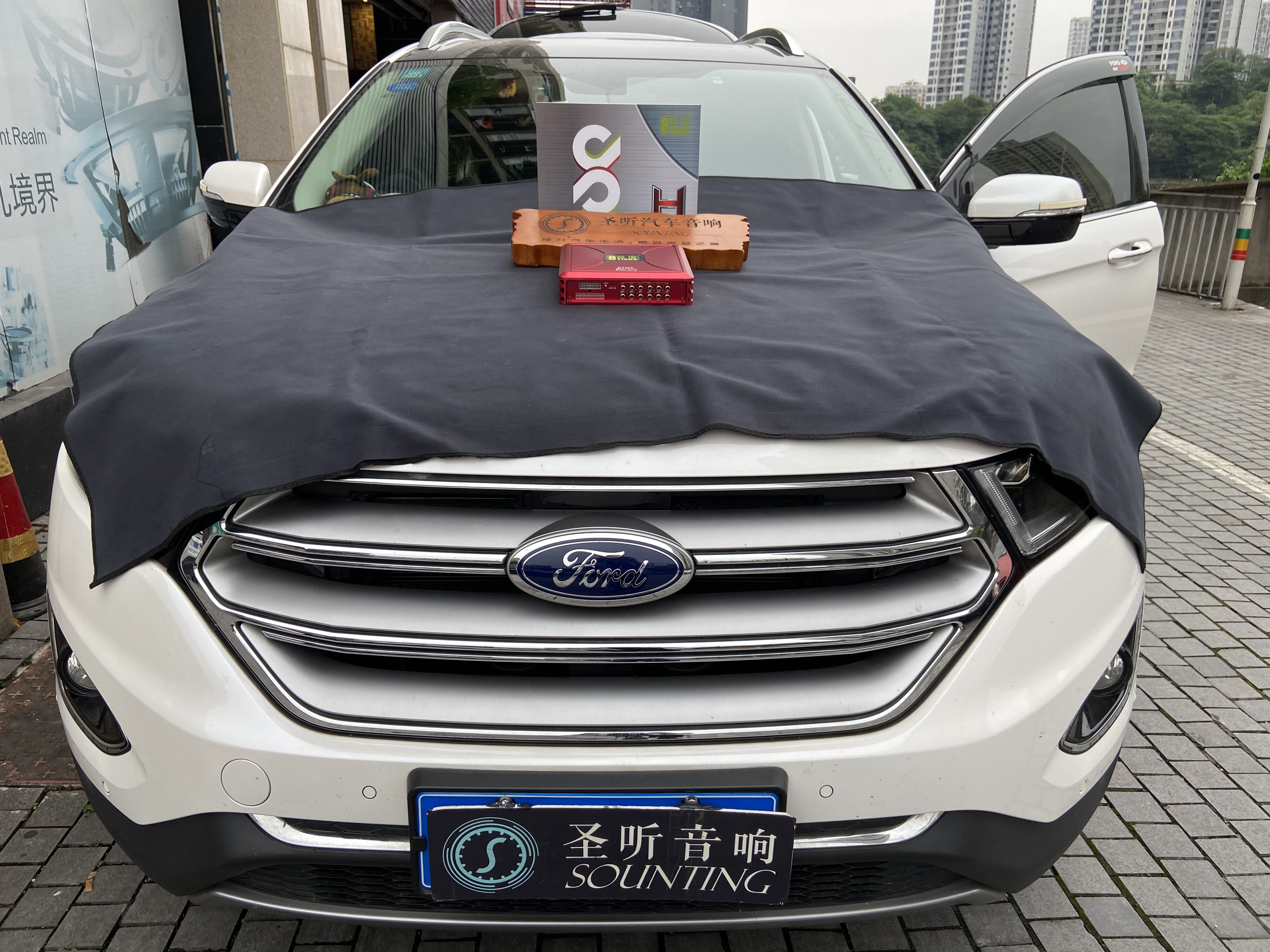想听好声音，重庆找圣听
福特锐界12喇叭升级
中国🇨🇳 8音度H812D  DSP功放
效果立竿见影完美解决原车喇叭的不足
音响升级请认准专业老店
让你改音响不走弯路直接上高速🛣️