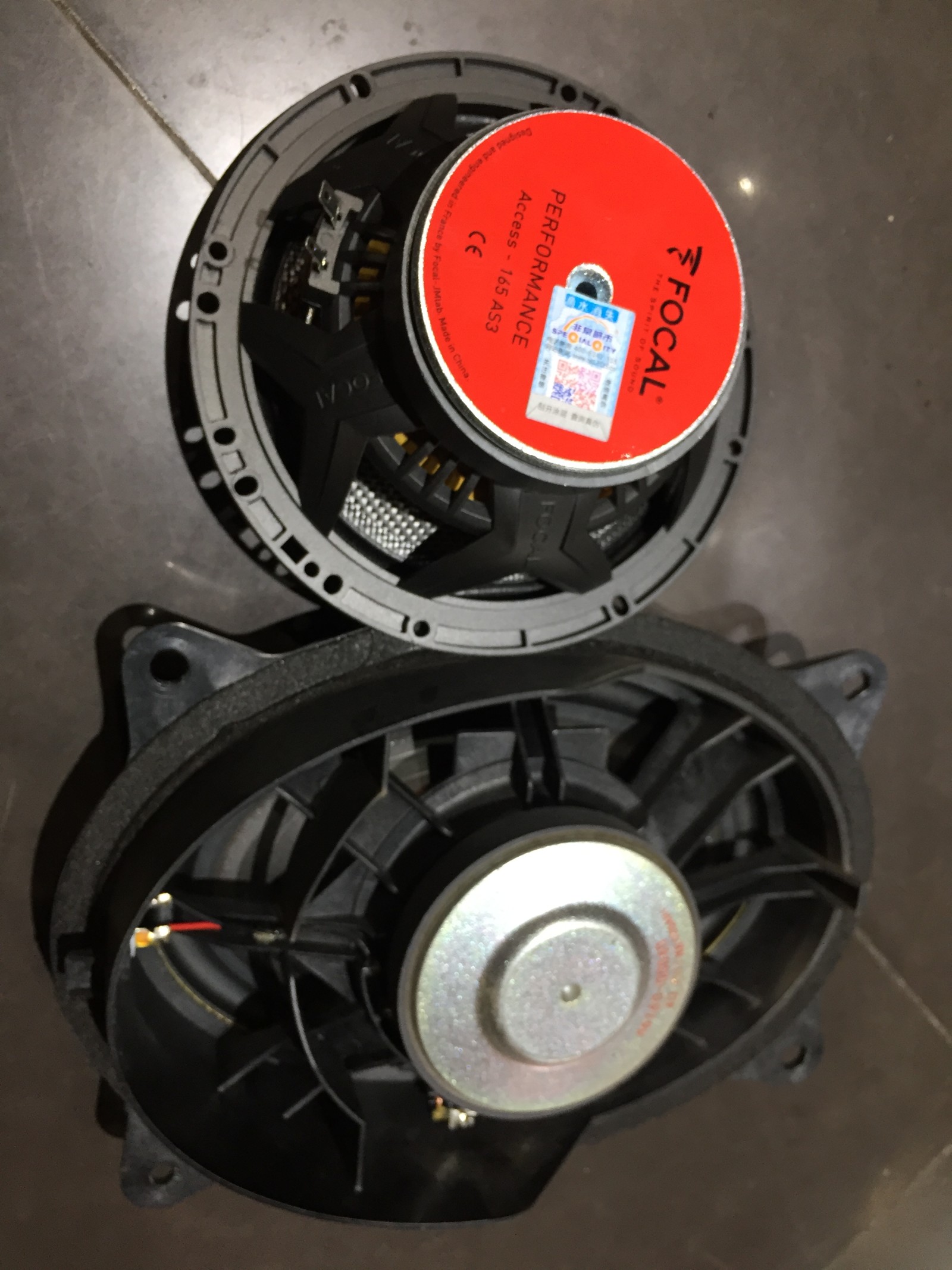 普拉多音响升级劲浪AS3原装位安装/后门劲浪同轴RCX165喇叭/中置/平静四门双层隔音