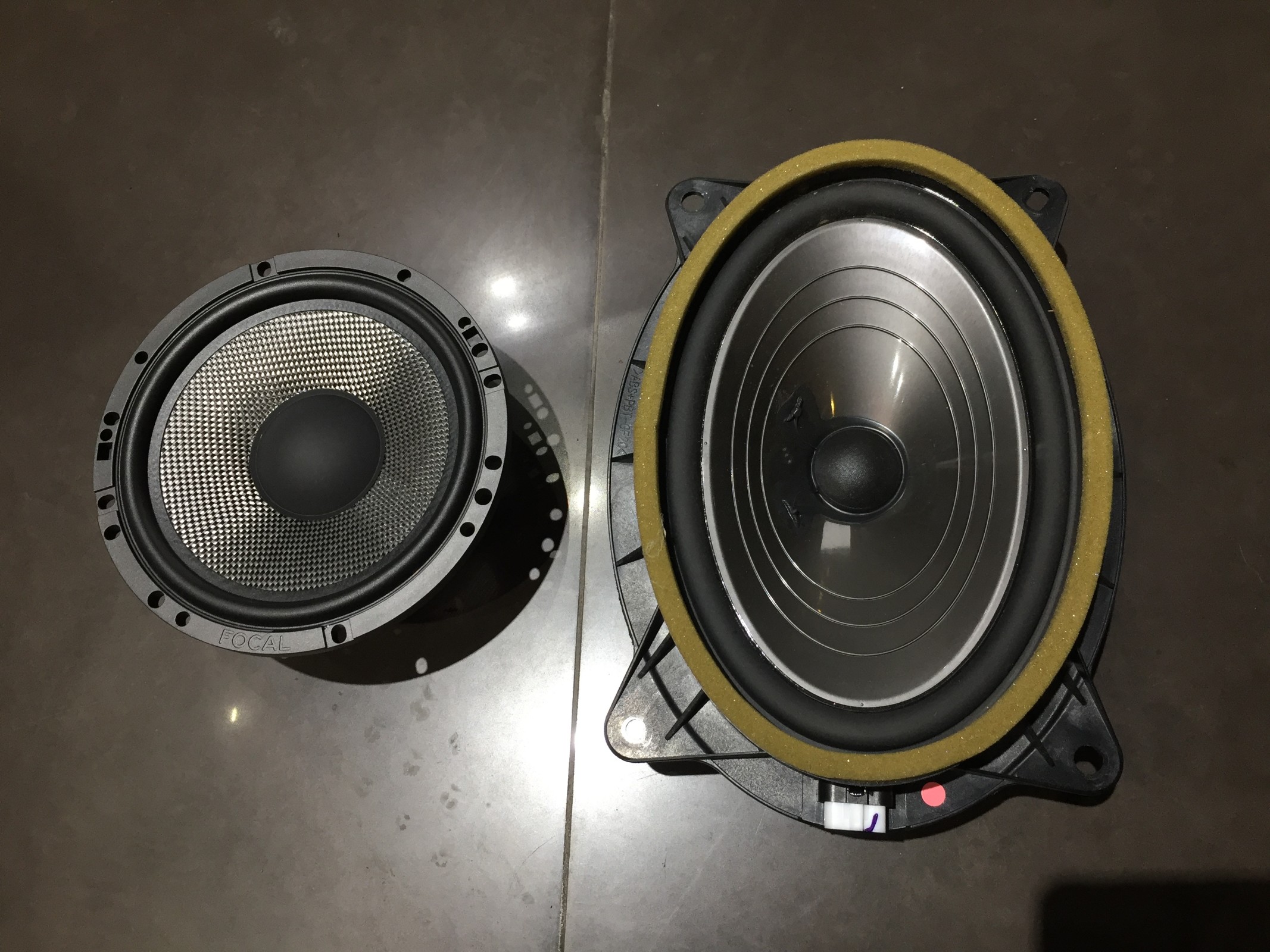 普拉多音响升级劲浪AS3原装位安装/后门劲浪同轴RCX165喇叭/中置/平静四门双层隔音