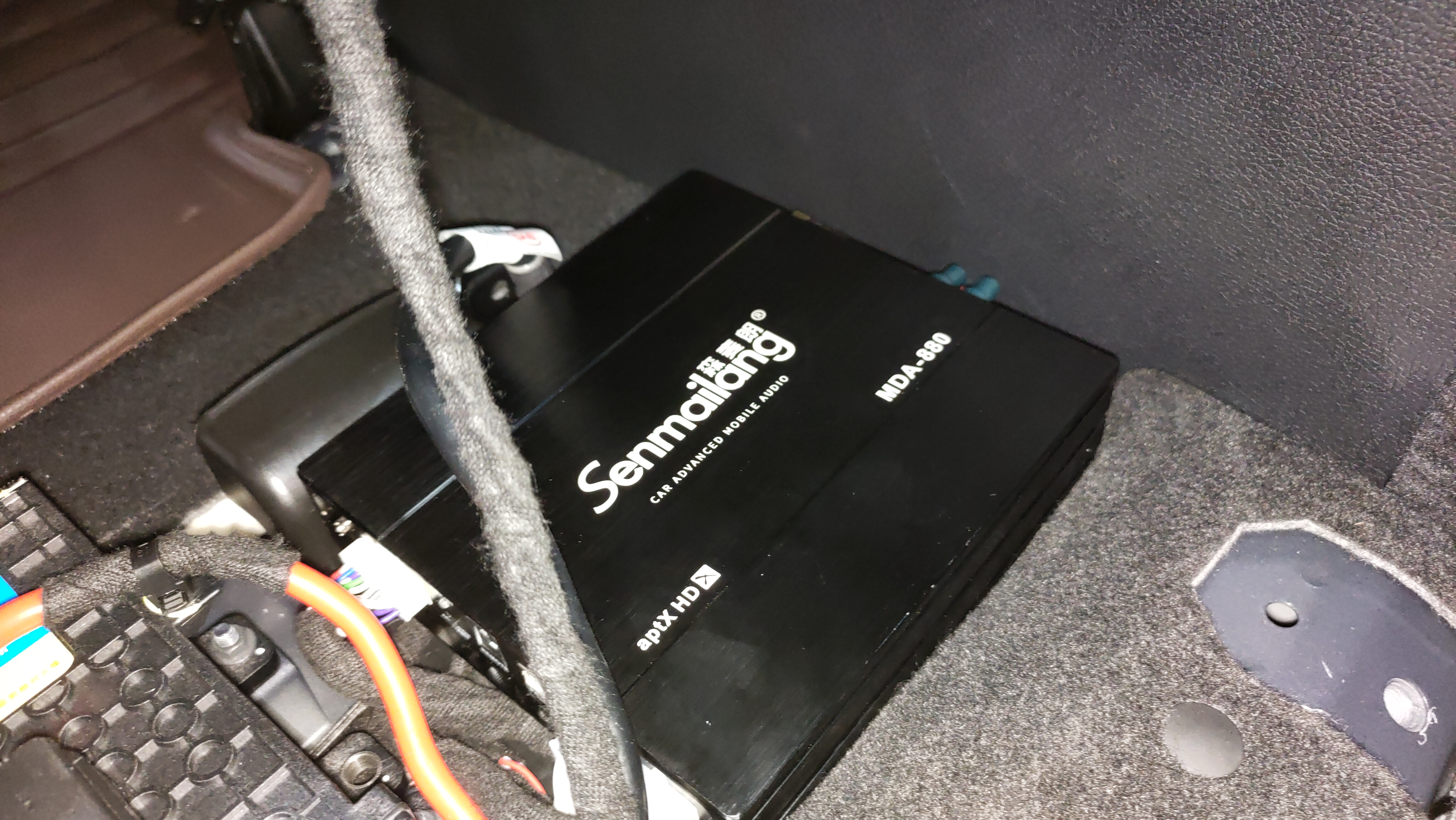 比亚迪唐DM-i升级森麦朗MDA-880dsp驱动整车喇叭，让你的爱车音质更上层。