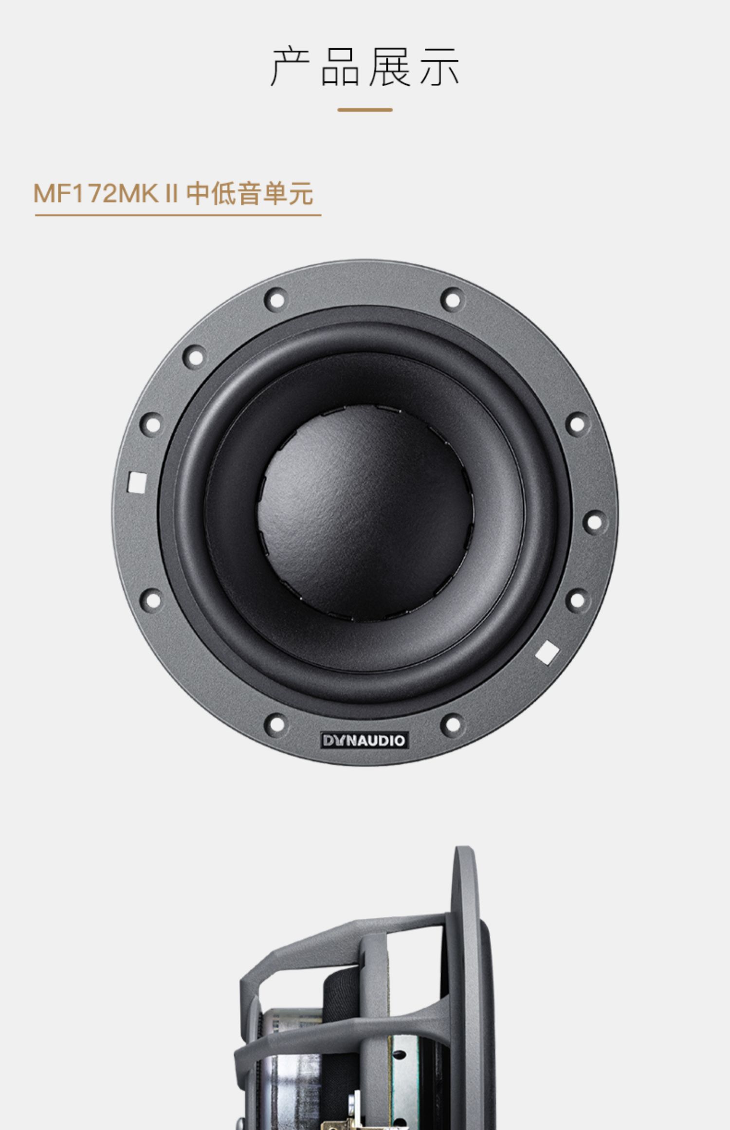 丹麦丹拿(DYNAUDIO)入门级汽车音响(Esotan)菁英系列丹拿Esotan272两分频套装汽车扬声器-重庆圣听汽车音响