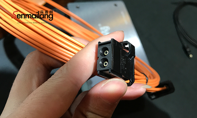 Senmailang森麦朗汽车MOST光纤音频解码器宝马专用MOST光纤音频解码器